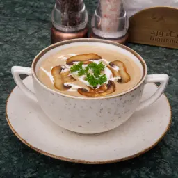 شوربة الفطر بالكريمة